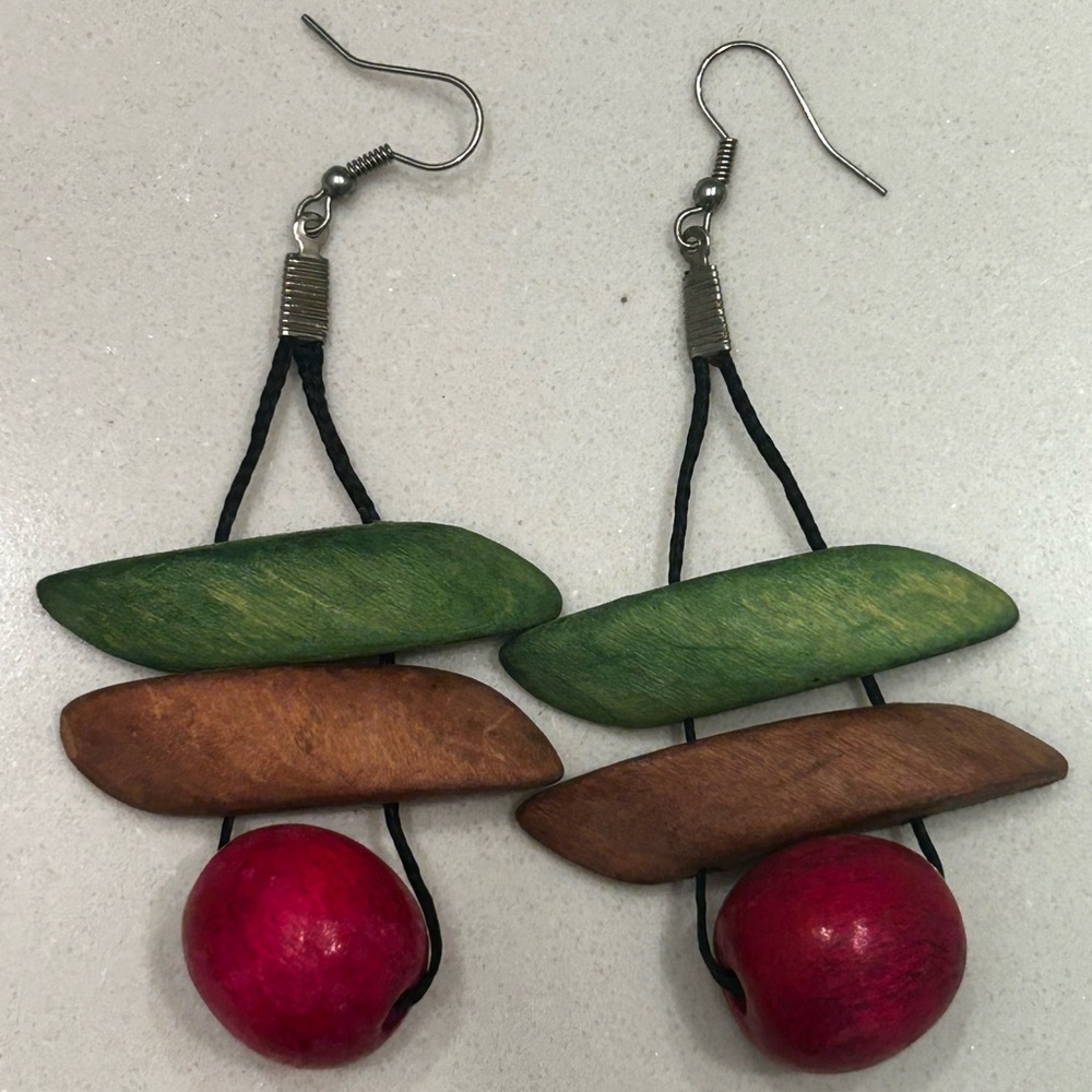 Custom made unique earrings - $15